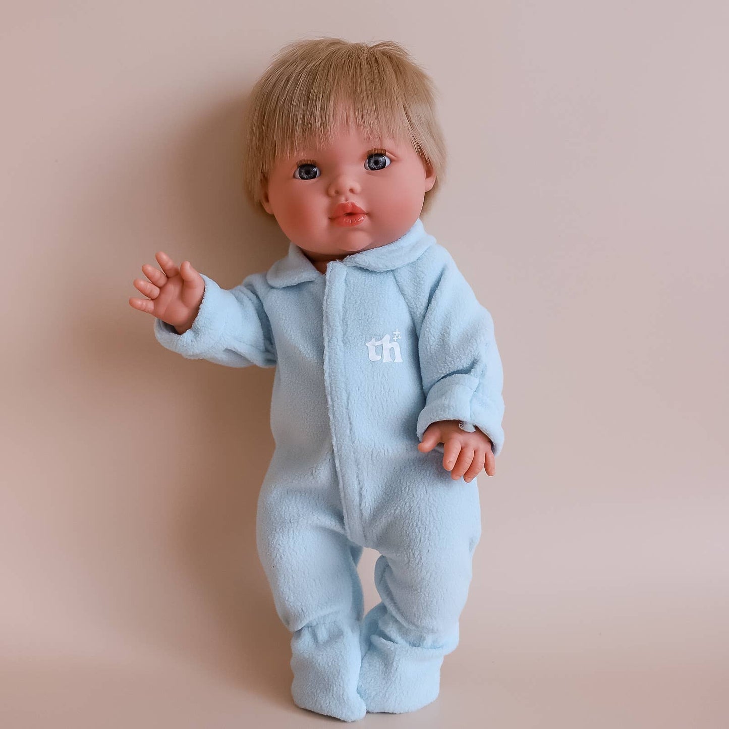 Doll onesie suits - Baby Blue
