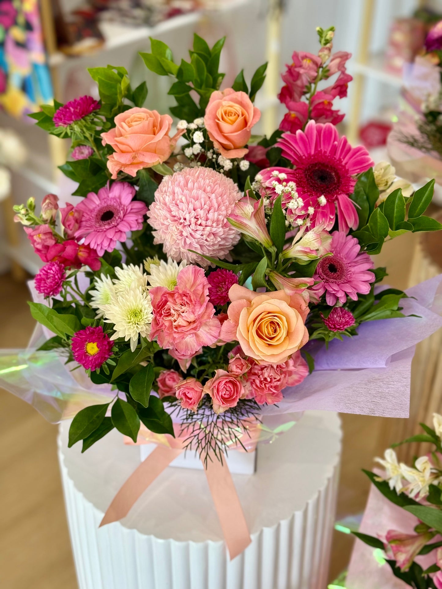 Boxed arrangement