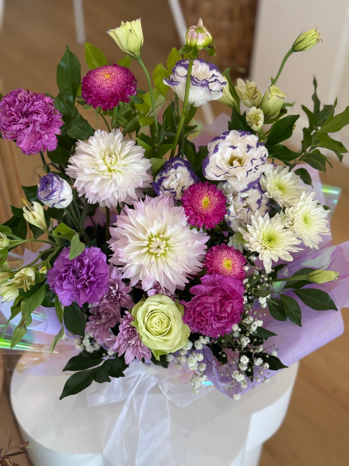 Boxed arrangement