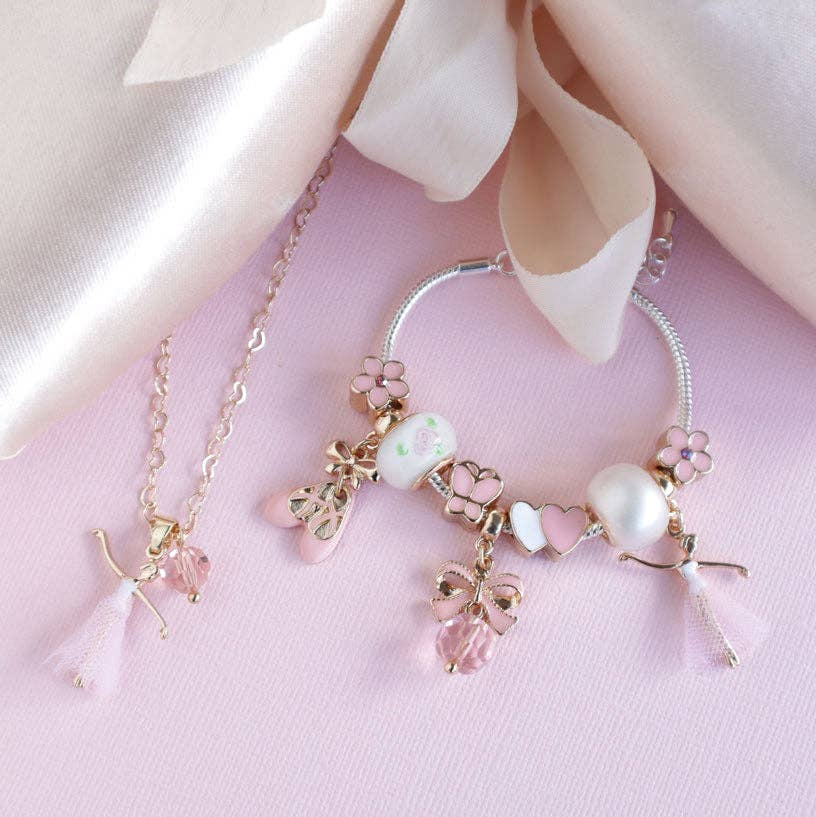 Bella Ballerina Charm Bracelet: Boxed