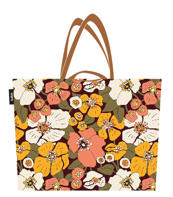 Shopper Tote Petunia Petal