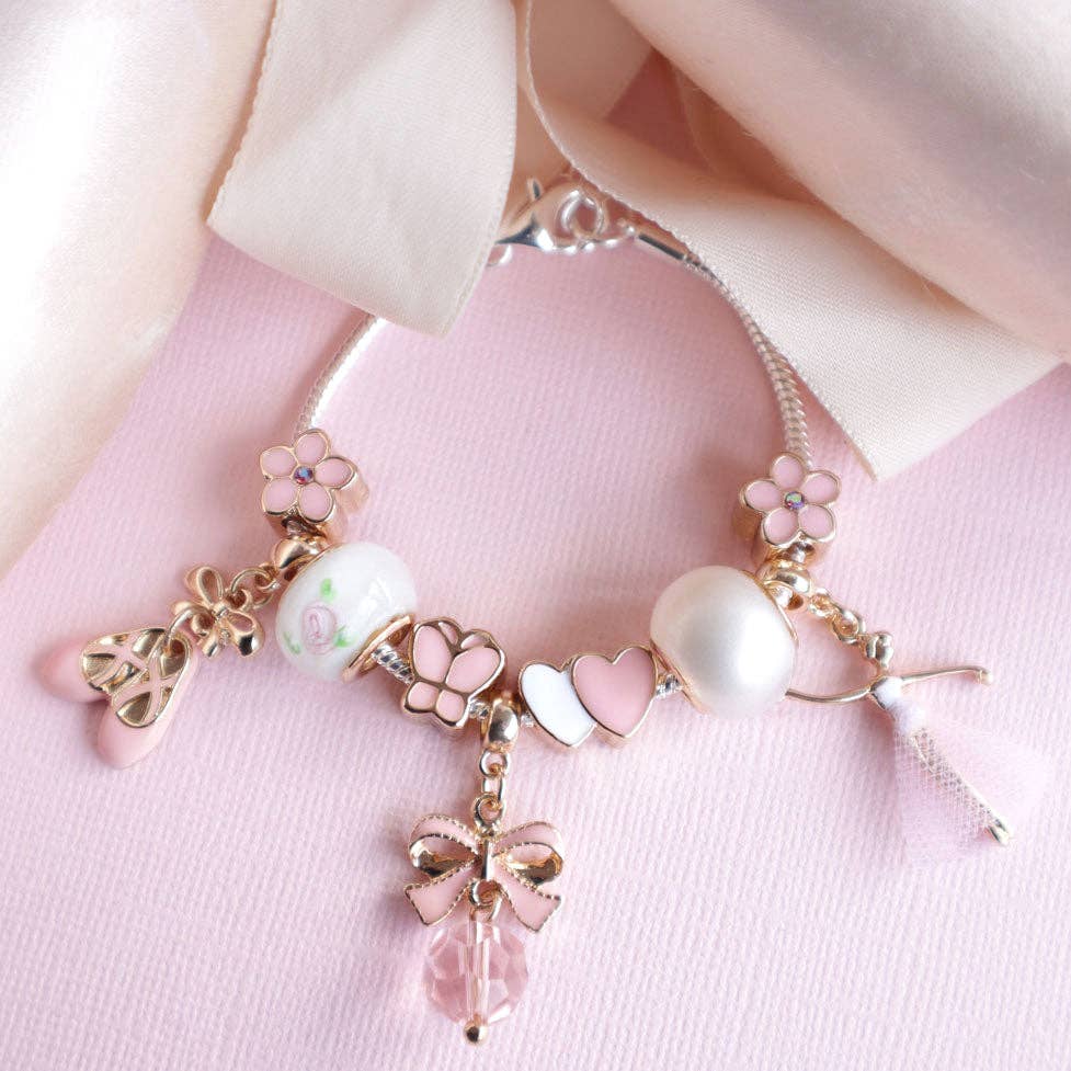 Bella Ballerina Charm Bracelet: Boxed