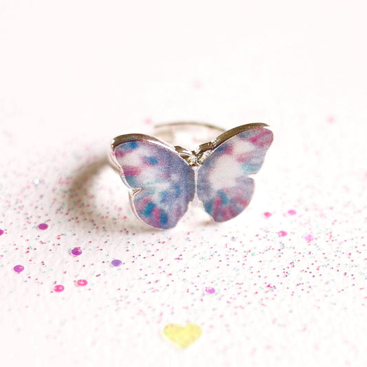 Purple Butterfly Magic Ring