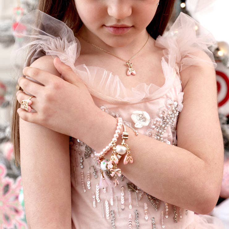 Bella Ballerina Charm Bracelet: Boxed