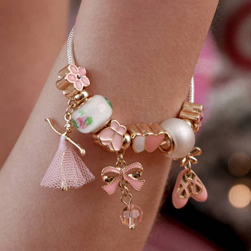 Bella Ballerina Charm Bracelet: Boxed