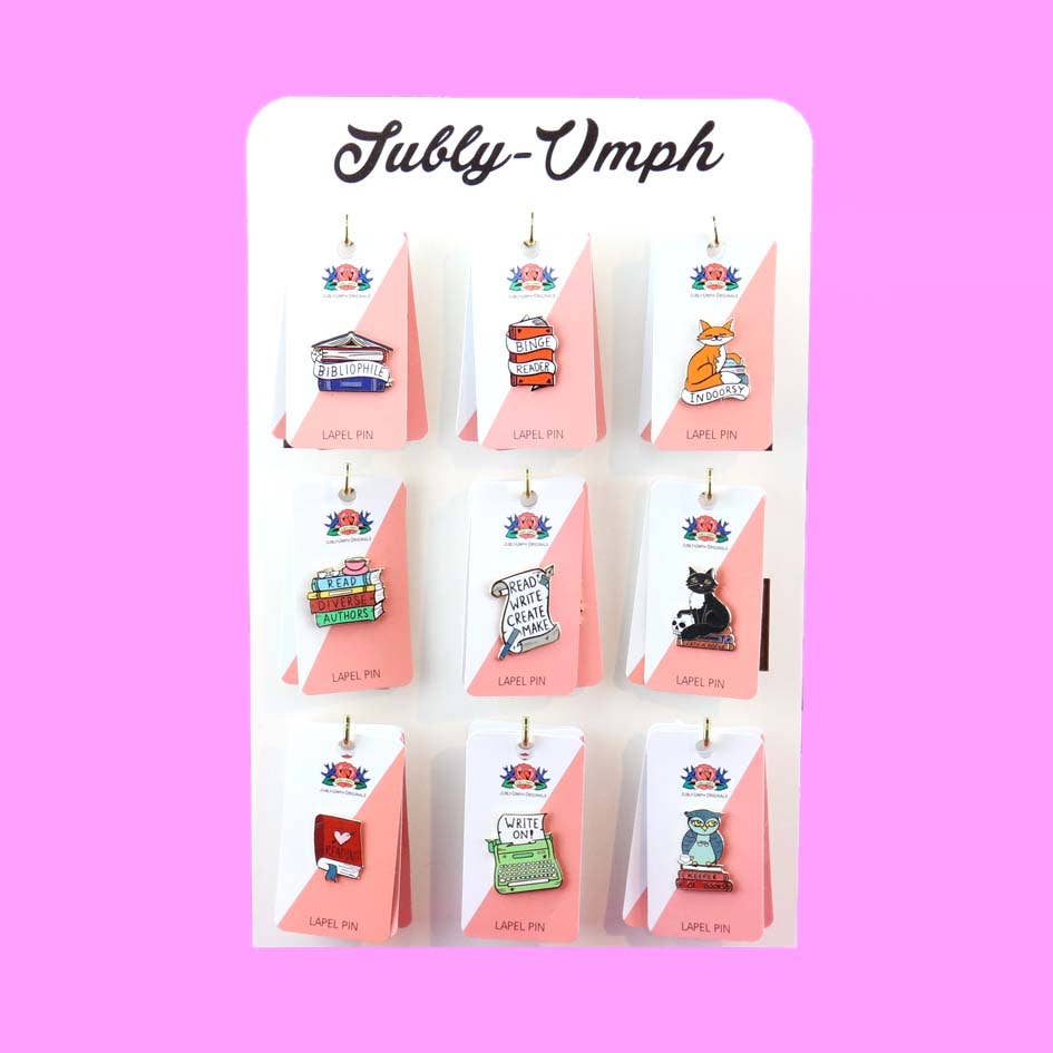 Wooden Lapel Pin Counter Stand