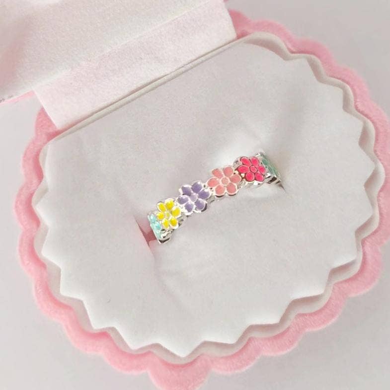 Rainbow Bouquet Ring