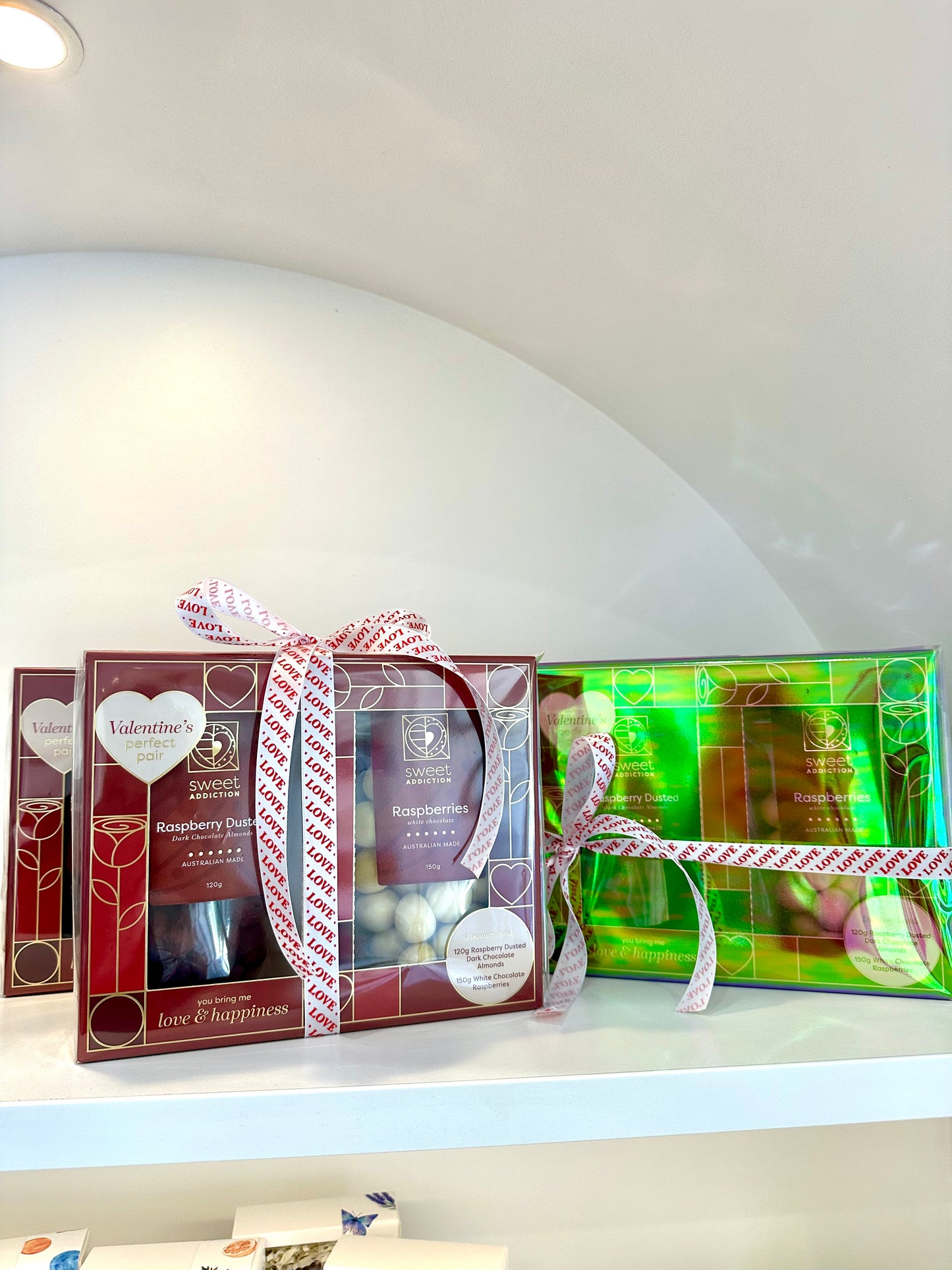 Valentine’s Day raspberry Chocolate Box
