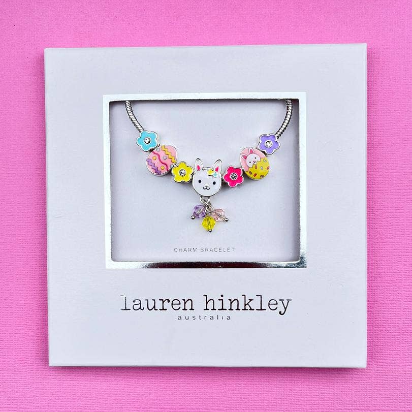 Tea Party Bunny Charm Bracelet