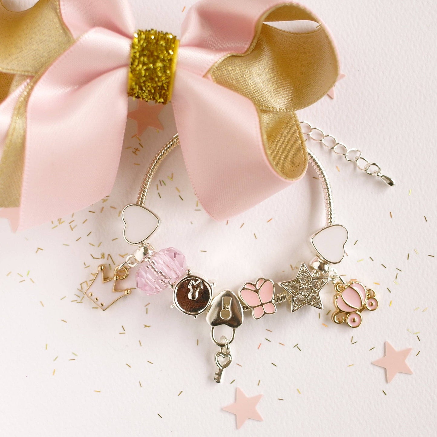 Cinderella Charm Bracelet: Boxed