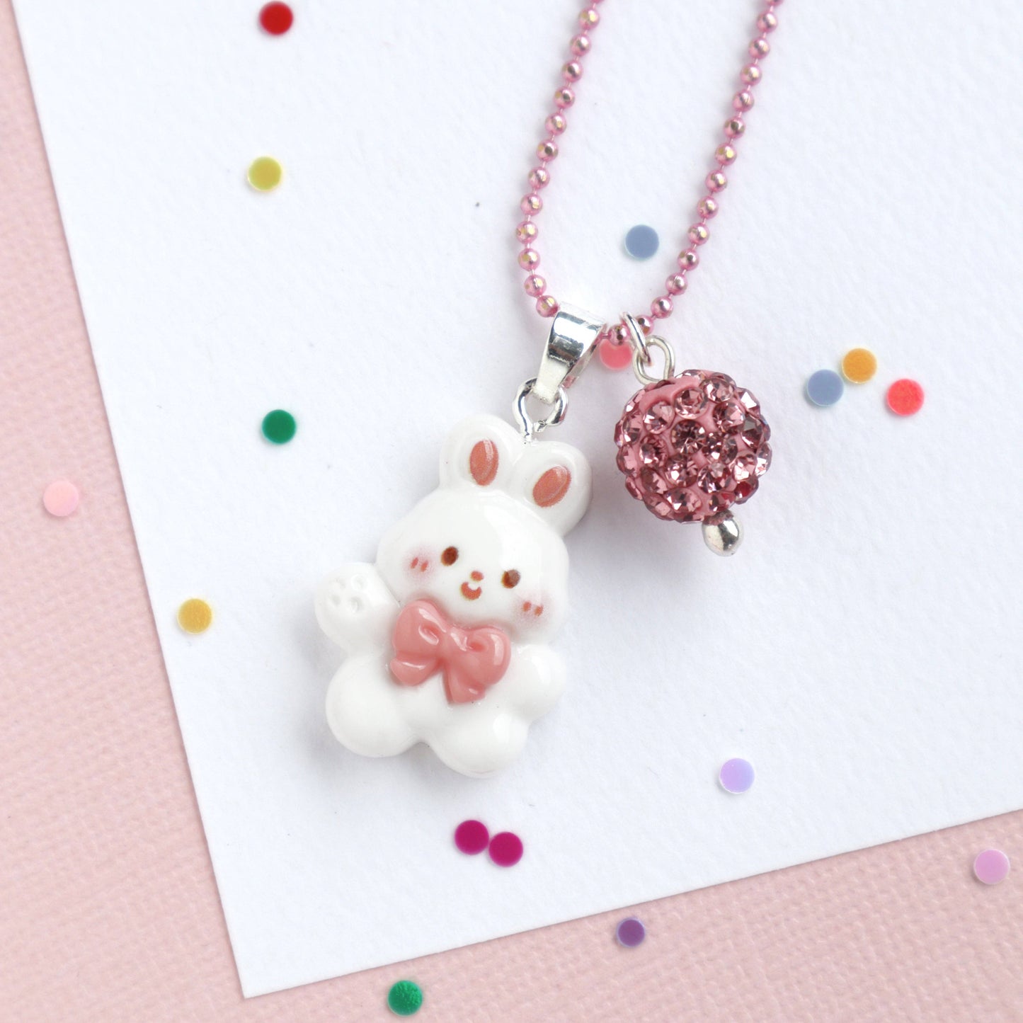 Bunny Bow Necklace