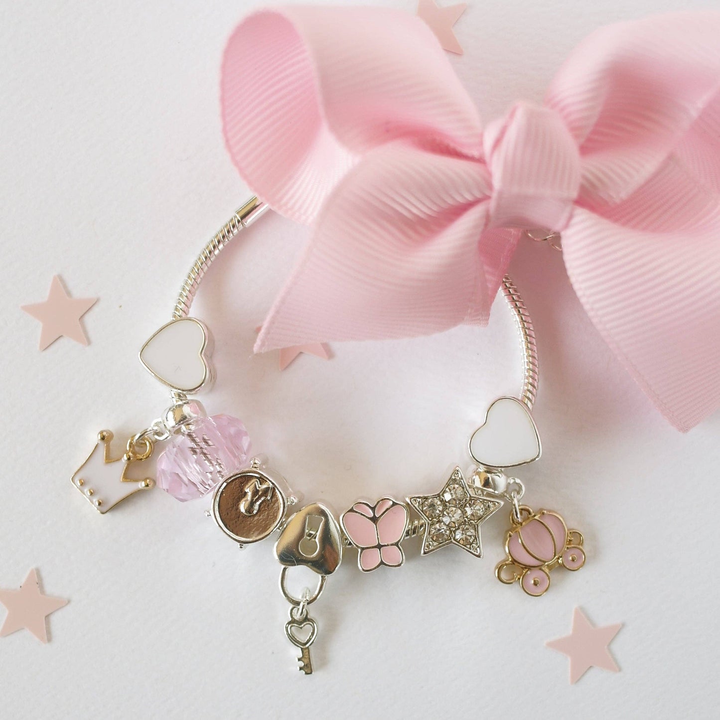 Cinderella Charm Bracelet: Boxed