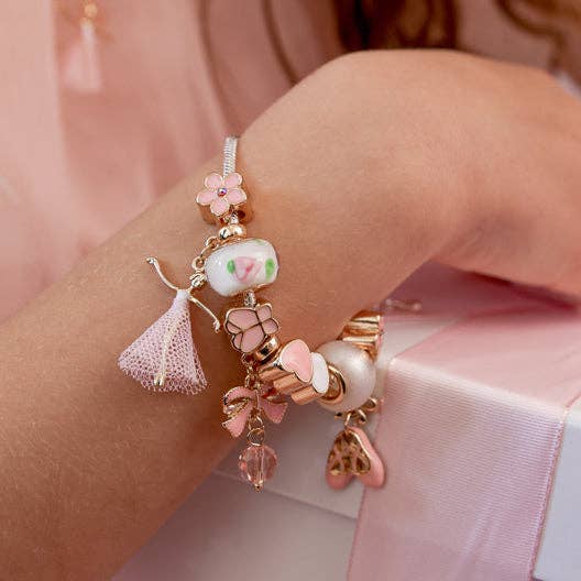 Bella Ballerina Charm Bracelet: Boxed